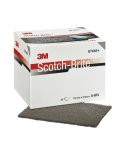 3M Scotch-Brite™ krpa za ruke 7448+, 158 mm x 224 mm, S UFN, siva