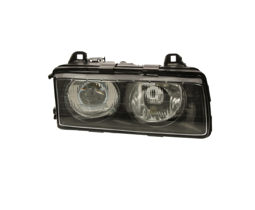 thumbnail image 2 of DEPO Black H1/H1 Reticle Headlights For BMW E30 3 Series (1982-1994) – Pair 2 of 6