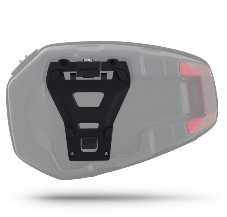 E48SR Hard Shell Saddlebags For Motorcycles - 2-Pack, 15L Each, Lockable, Black, Expandable 46-58L Capacity