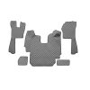 Podna prostirka SCANIA P,G,R,T 03.04- siva