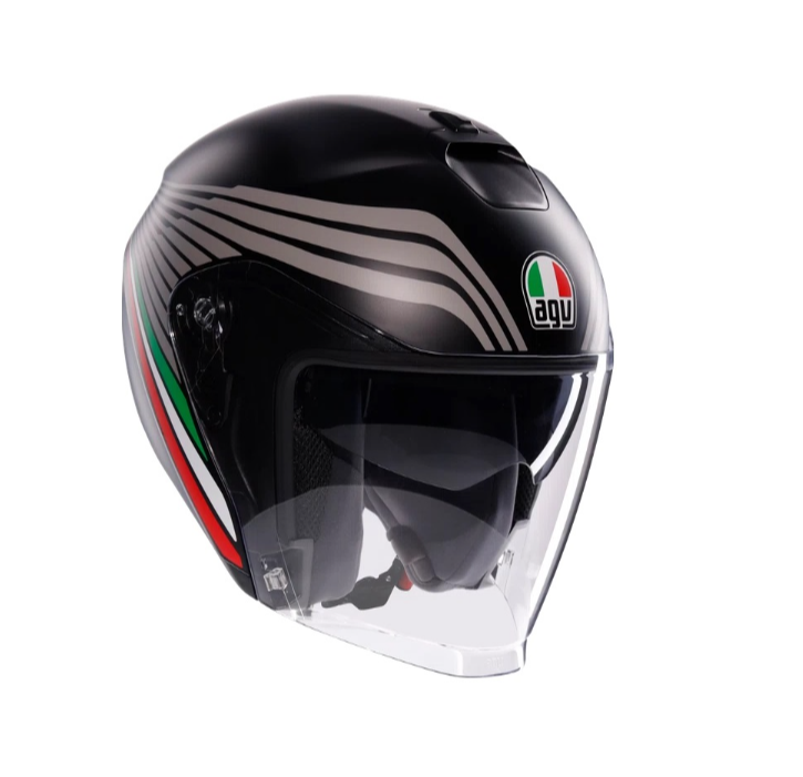 Otvorena kaciga AGV IRIDES SV Bologna Black Tricolore Matt