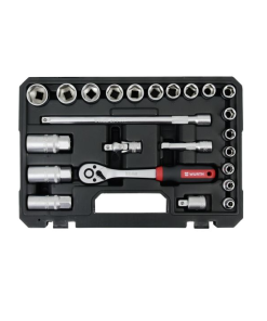 SET NASADNIH KLJUČEVA 3/8” 6-KT 24KOM REDSTRIPE