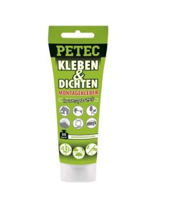Petec Kleben&Dichten Montagekleber Transparent 80ml