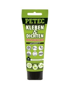 Petec Kleben&Dichten Montagekleber crni 80ml