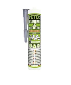 Petec Kleben&Dichten Montagekleber sivi 290ml