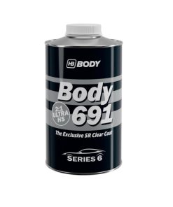 HB BODY 691 Bezbojni lak 2:1 Ultra HS Serie 6 1L