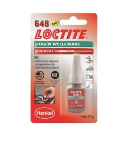 LOCTITE 648 Sredstvo za lijepljenje cilindričnih dijelova 5ml HT