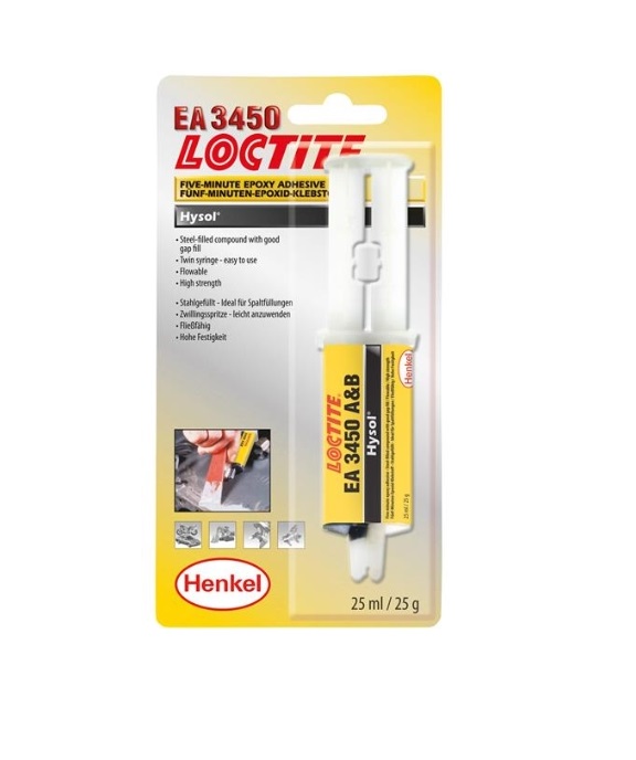 LOCTITE EA 3450 2K Tekući metal 25ml siva