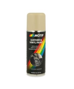 MOTIP Leather & Vinyl Paint Spray 200ml bež mat