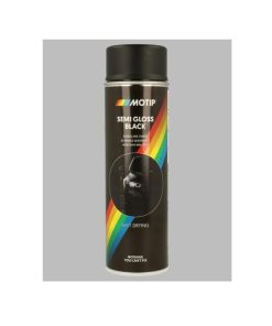 MOTIP Spray 500ml Semi Gloss Black