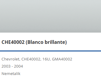 AkzoNobel autolak u spreju 400ml CHEVROLET 40002 (Blanco brillante) - Slika 2