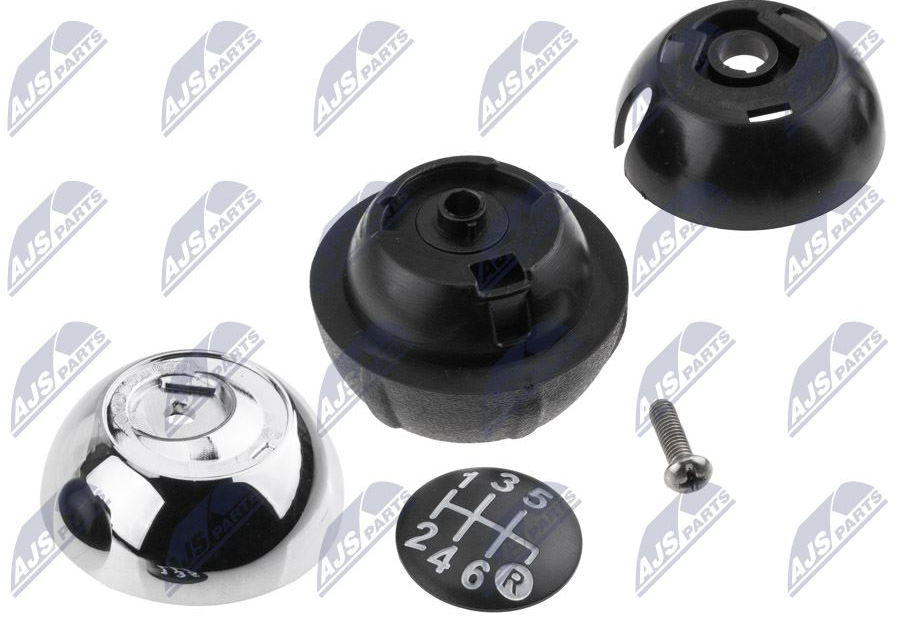 Kugla mjenjača FIAT 500C ABARTH 2007- 6brzina Chrome silver