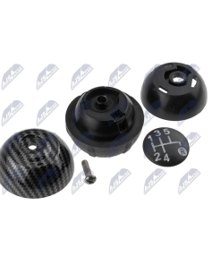 Kugla mjenjača FIAT 500 2007- 5brzina Black Carbon