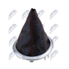 Navlaka mjenjača FIAT SEDICI 2006- BLACK GAITER + STITCHED WITH RED THREAD
