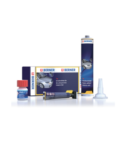 BERNER Ljepilo za staklo Top (180min) kartuša 310ml Set