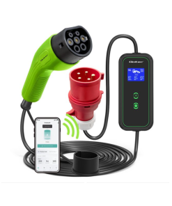 AC uređaj za punjenje EV Qoltec 3phase 11kW 16A Mobile