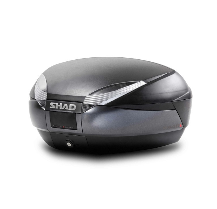 SHAD SH48 Top kofer Dark grey / black