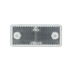 Reflektirajuće svijetlo bijelo 96x42mm (10kom)
